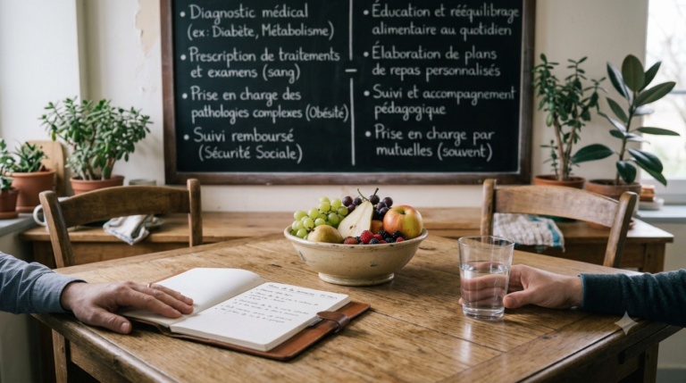 Discussion avec un nutritionniste