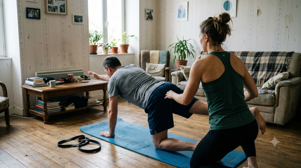 Coach sportif à domicile pour seance de sport